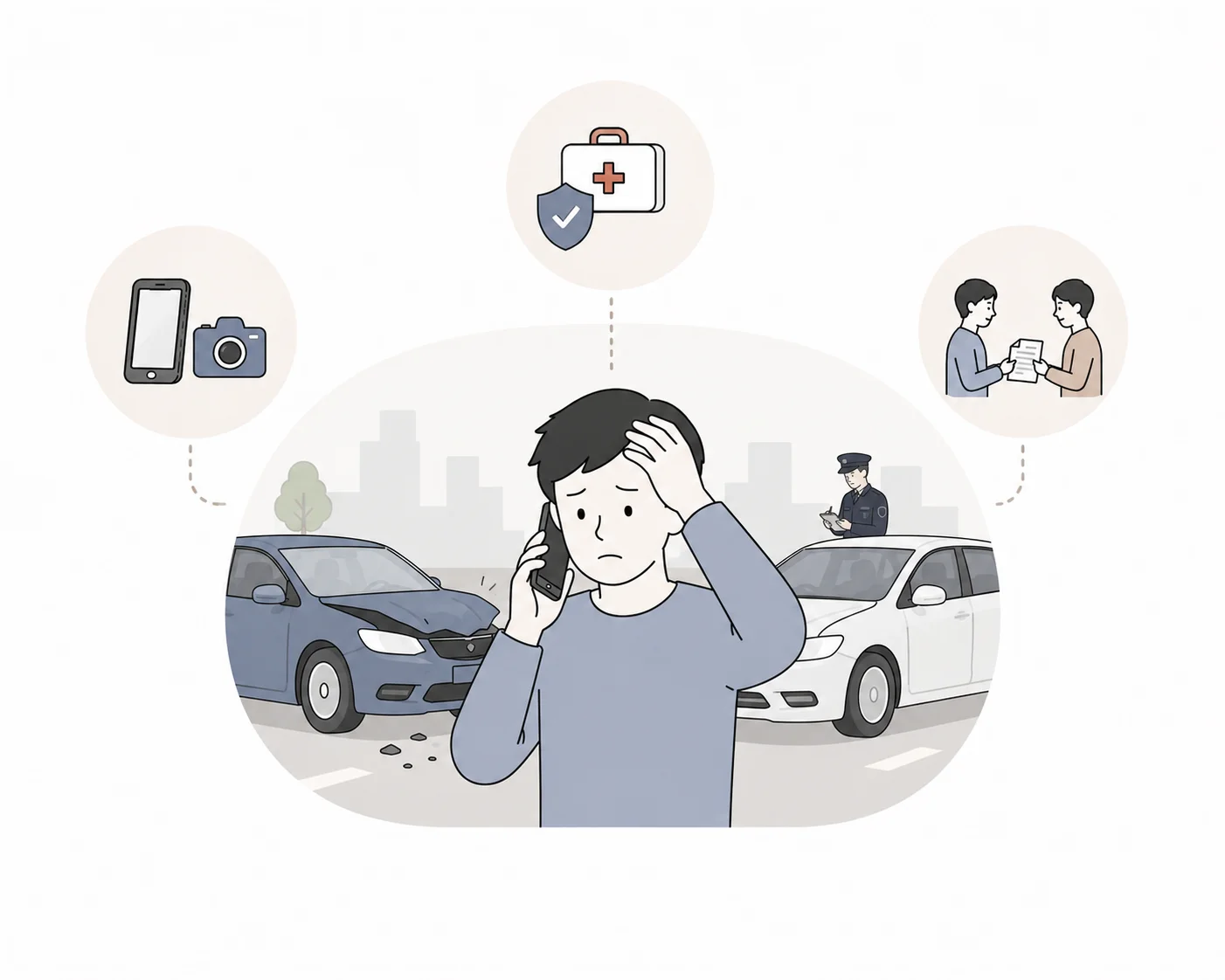 車禍發生後該先做什麼?容易被忽略的幾個重點封面圖