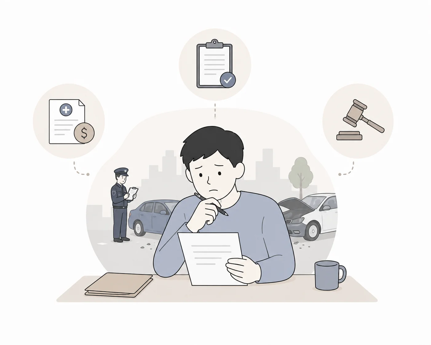 車禍和解後還能再求償嗎?簽和解書前要注意什麼?封面圖