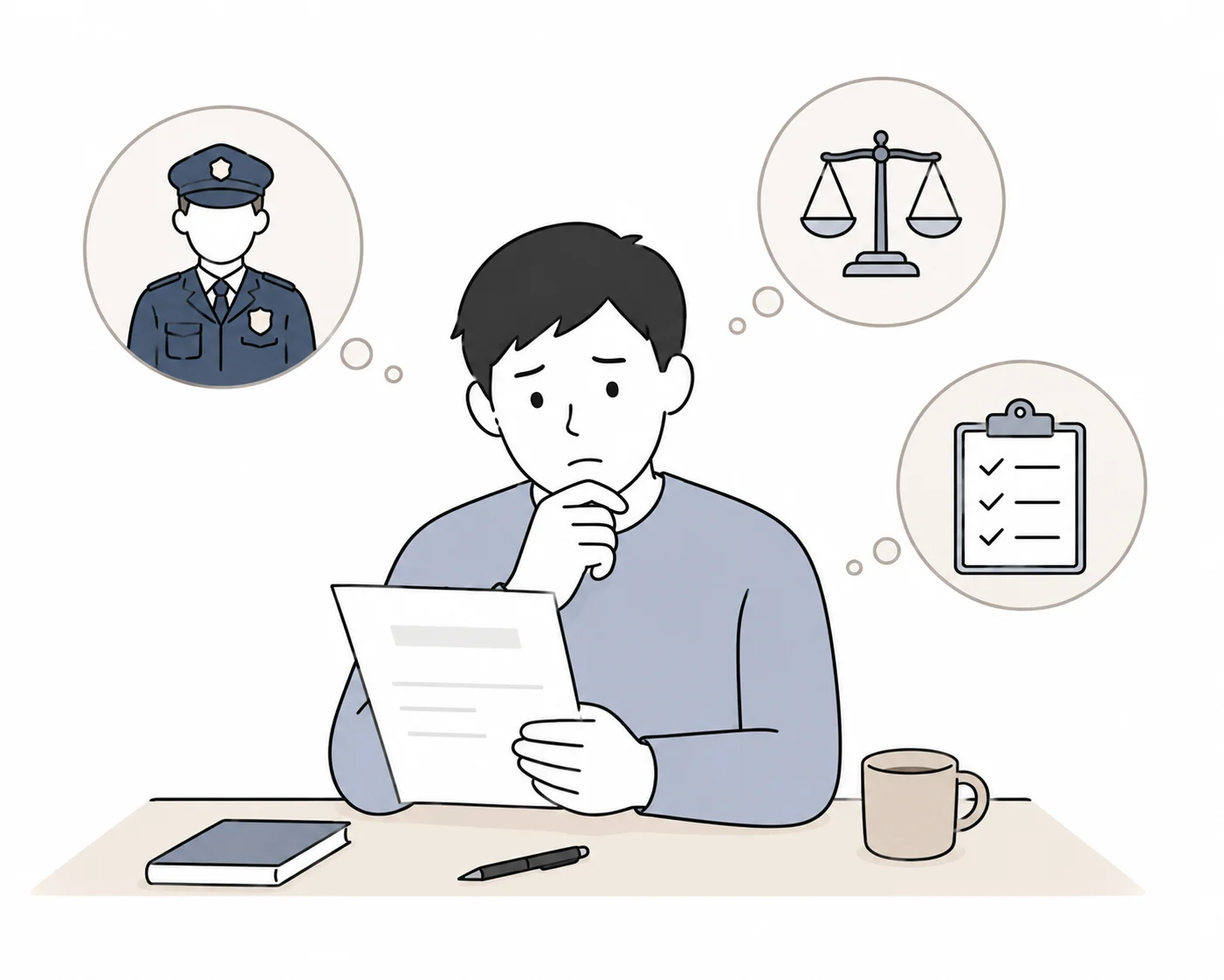 收到警察通知書後該怎麼辦？一定要去做筆錄嗎？封面圖
